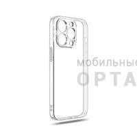 Чехол прозрачный силикон в техпаке, Redmi 15