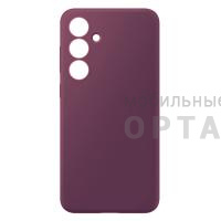 Чехол силикон COVER, бархатная подкладка в упаковке, Redmi Note 15 Pro 5G, фиолетовый