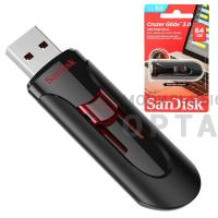 Флешка USB3.0 64GB  SanDisk  Cruzer Glide  чёрный