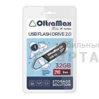 Флешка USB 32 Гб OltraMax  290  чёрный Флешка USB 32 Гб OltraMax  290  чёрный