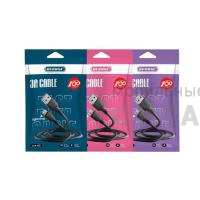 Кабель USB RECRSI CA63 Micro чёрный