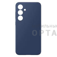 Чехол силикон COVER, бархатная подкладка в упаковке, Redmi Note 14 Pro, синий